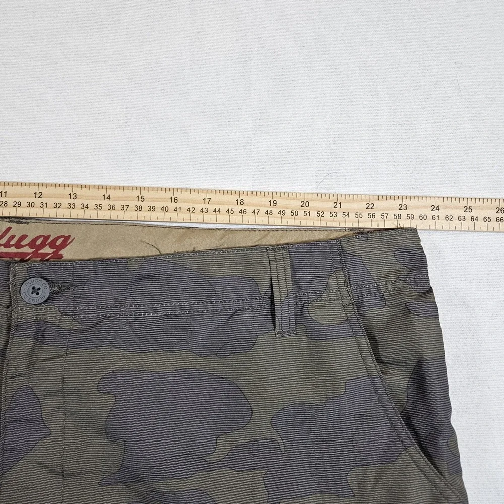 Plugg Cargo Shorts Men's W 46 Hybrid Utility Casual Outdoor Fishing Camo Hiking